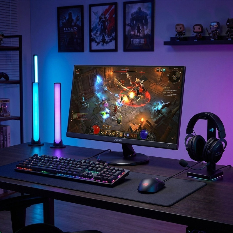 مانیتور گیمینگ 22 اینچ ایسوس مدل MONITOR ASUS VP227HF GAMING 100HZ