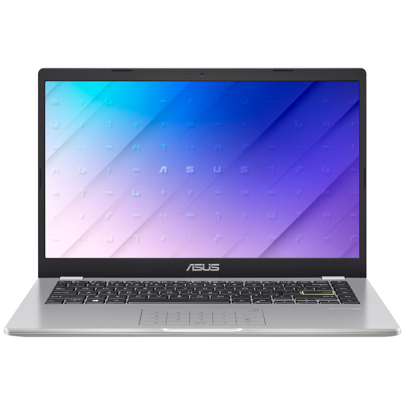 لپ‌تاپ ایسوس مدل Vivobook Go 14 E410KA-CL464 با پردازنده Celeron N4500، رم DDR4 4GB، حافظه eMMC با ظرفیت 64GB، نمایشگر 14 اینچ TN با وضوح HD، دارای نامبرپد دیجیتال