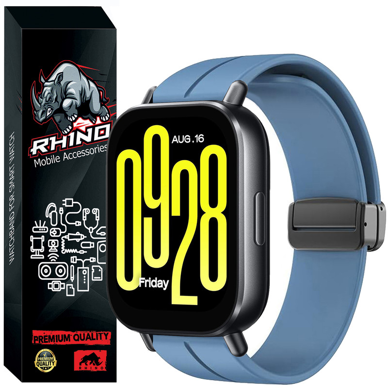 بند راینو مدل Magnetic مناسب برای ساعت هوشمند شیائومی Redmi Watch 5 Active