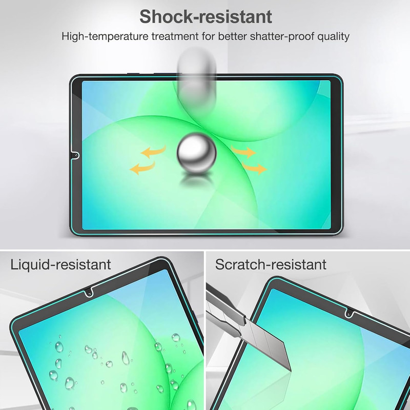 محافظ صفحه نمایش شیشه ای مدل X11 مناسب برای تبلت سامسونگ Galaxy Tab A11
