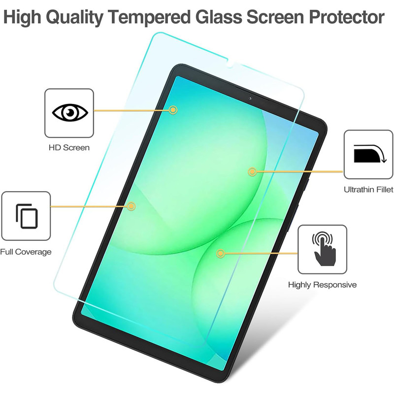 محافظ صفحه نمایش شیشه ای مدل X11 مناسب برای تبلت سامسونگ Galaxy Tab A11