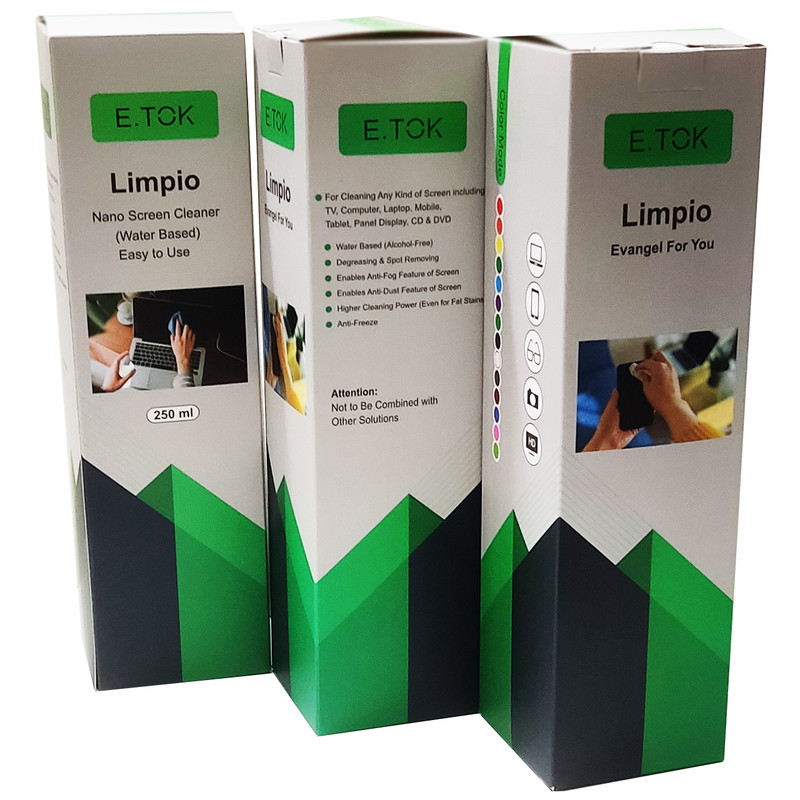 کیت تمیز کننده LCD ایتوک مدل Limpio حجم 250 میلی لیتر