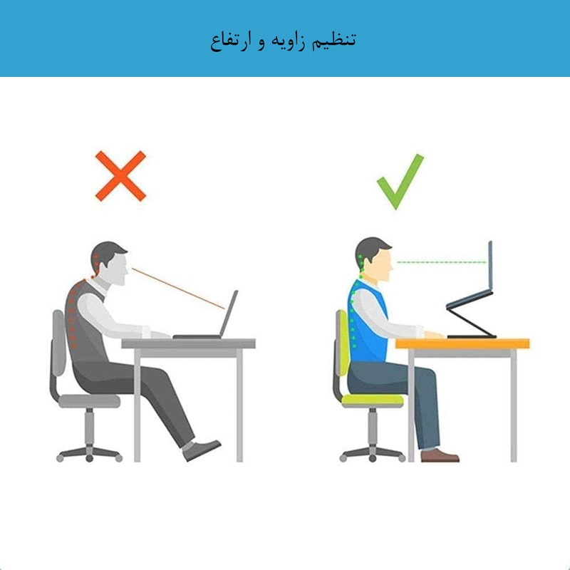 پایه نگهدارنده لپ تاپ مدل B03