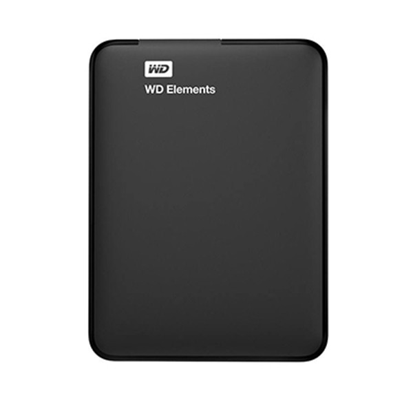 هارد اکسترنال وسترن دیجیتال مدل Elements  ظرفیت چهار ترابایت دارای رابط USB Type-A 3.2