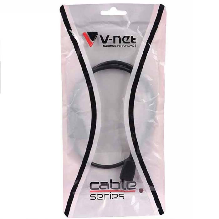 کابل لینک USB۲.۰ وی نت مدل V-CUAM2AM06 طول 0.6 متر