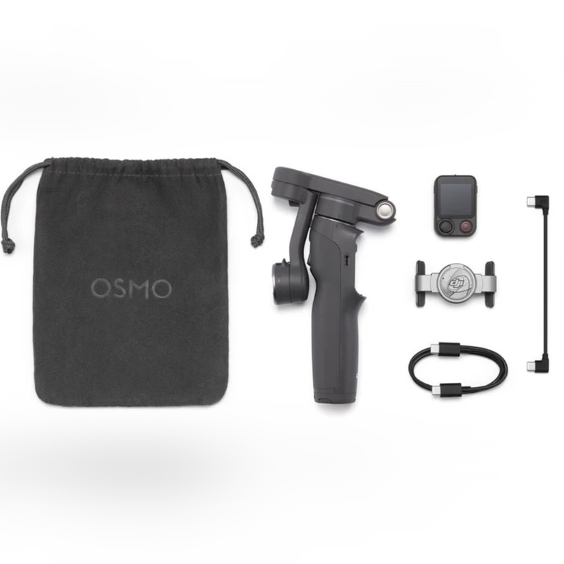 گیمبال دی جی آی مدل Osmo Mobile 8P به همراه ريموت كنترل