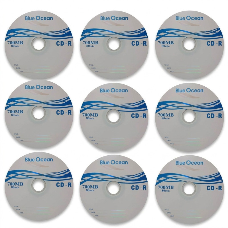 سی دی خام مدل  Blue Ocean مجموعه 9 عددی