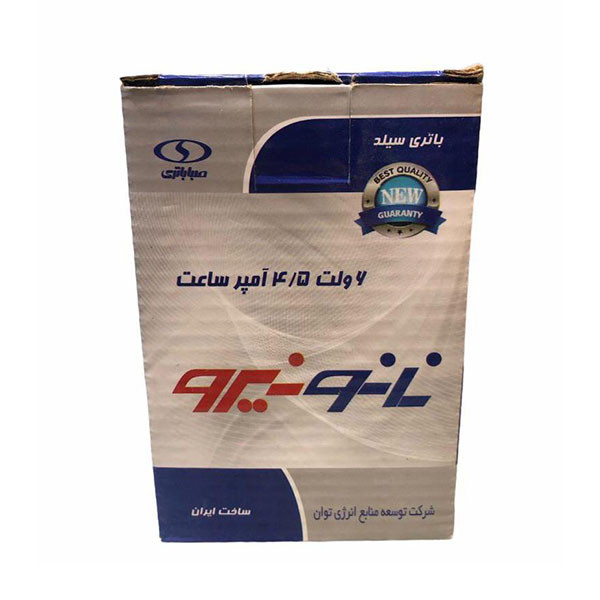 باتری یو پی اس 6 ولت 4.5 آمپر صبا باتری مدل SB
