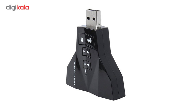 کارت صدا USB مدل Virtual 7.1