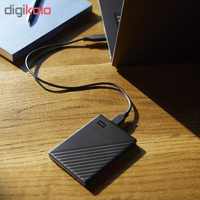 هارد اکسترنال وسترن دیجیتال مدل My Passport ظرفیت 2 ترابایت با استاندارد ارتباطی USB 3.1 Gen1