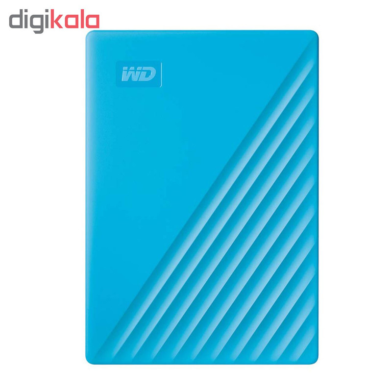 هارد اکسترنال وسترن دیجیتال مدل My Passport ظرفیت 2 ترابایت با استاندارد ارتباطی USB 3.1 Gen1