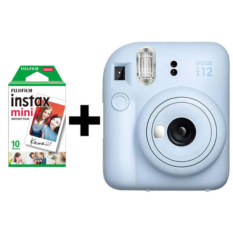 دوربین عکاسی چاپ سریع فوجی فیلم مدل Instax Mini 12 به همراه فیلم