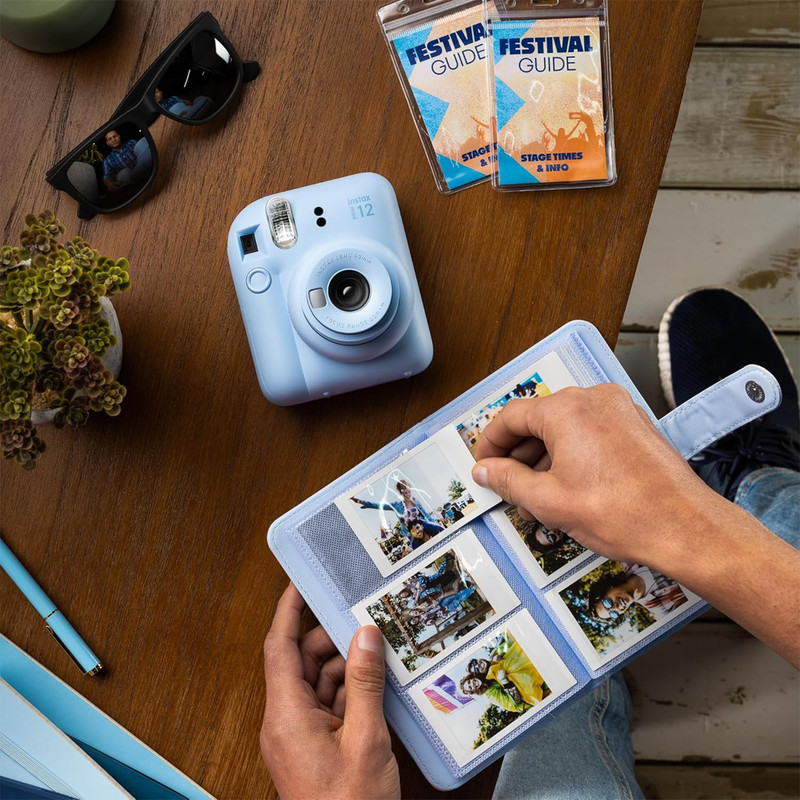 دوربین عکاسی چاپ سریع فوجی فیلم مدل Instax Mini 12 به همراه فیلم