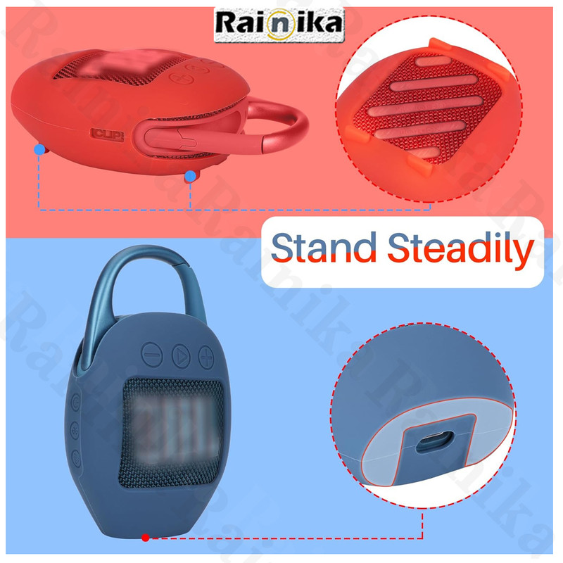 کاور محافظ اسپیکر رینیکا مدل Clip5 مناسب برای اسپیکر JBL Clip 5