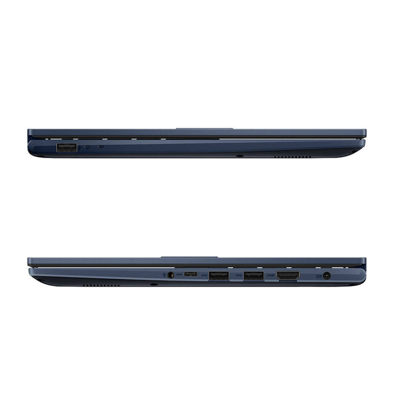 لپ‌تاپ 15.6 اینچی ایسوس مدل Vivobook 15 X1504VA، پردازنده Core 5-120U، رم 8 گیگابایت DDR5 با فرکانس 4800 مگاهرتز، حافظه SSD با ظرفیت 512 گیگابایت، نمایشگر IPS با وضوح Full HD، پشتیبانی از Wi-Fi 6 و Bluetooth 5.2