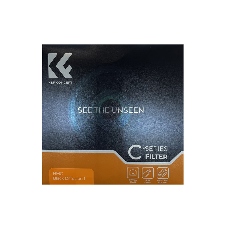 فیلتر لنز کی اند اف مدل BLACK DIFFUSION1 (HMC) NANO-C -67MM