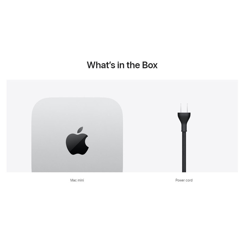 کامپیوتر کوچک اپل مدل Mac Mini 2026 LLA MHQM4 M6-24GB RAM-512GB SSD