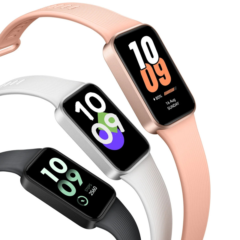 مچ‌ بند هوشمند شیائومی مدل Smart Band 11 Active با بند پلاستیکی