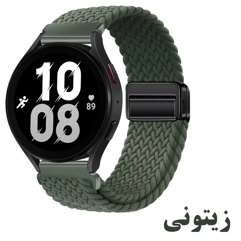 بند راینو مدل Braid Magnet مناسب برای ساعت هوشمند سامسونگ Galaxy Watch 4 / 5 / 6 / 7