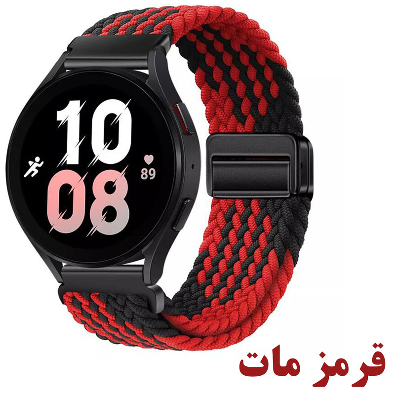بند راینو مدل Braid Magnet مناسب برای ساعت هوشمند سامسونگ Galaxy Watch 4 / 5 / 6 / 7