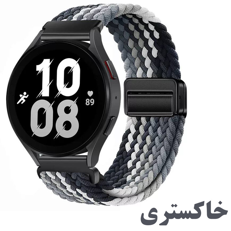 بند راینو مدل Braid Magnet مناسب برای ساعت هوشمند سامسونگ Galaxy Watch 4 / 5 / 6 / 7