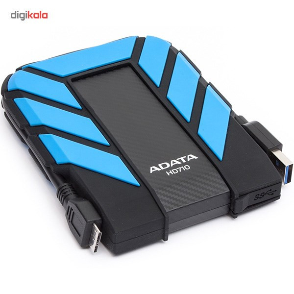 هارد اکسترنال ای دیتا مدل HD710 ظرفیت یک ترابایت دارای رابط USB Type-A 3.2