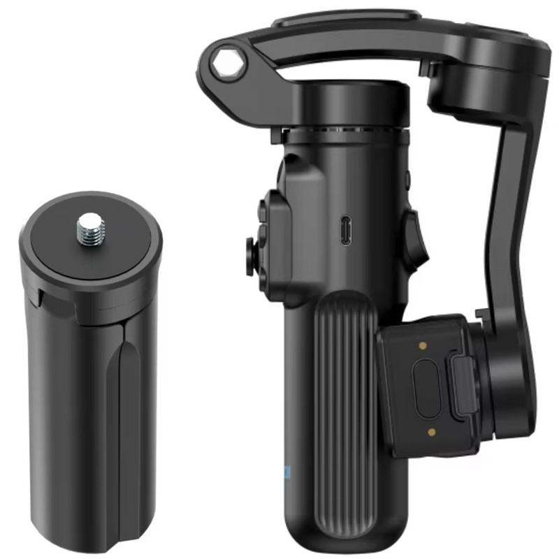 گیمبال و استابیلایزر هوشمند توکی مدل M03 AI 3-Axis به همراه دوربین دنبال کننده و میکروفون و فلش