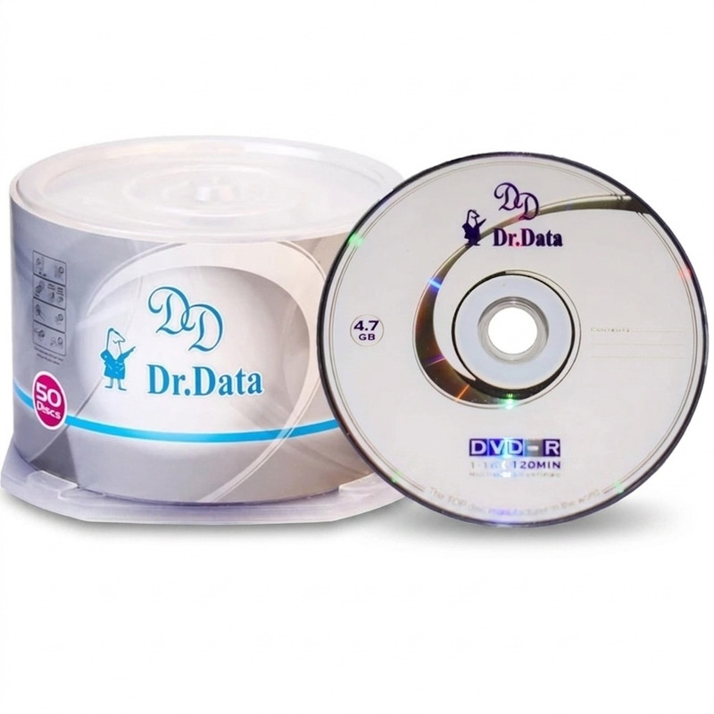 دی وی دی خام دکتر دیتا مدل DVDR بسته 50 عددی