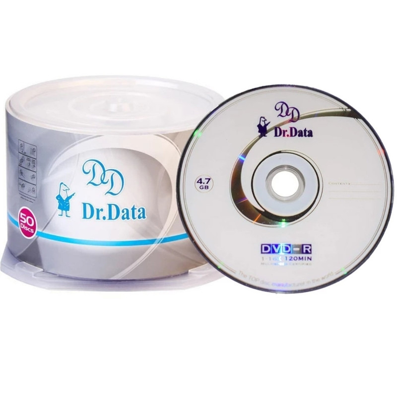 دی وی دی خام دکتر دیتا مدل DVDR بسته 50 عددی