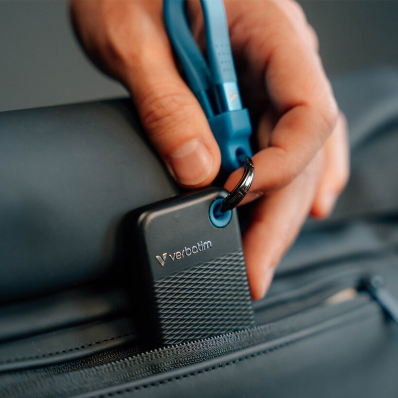 اس اس دی اکسترنال ورباتیم مدل Pocket ظرفیت 1 ترابایت رابط USB 3.2 Gen2