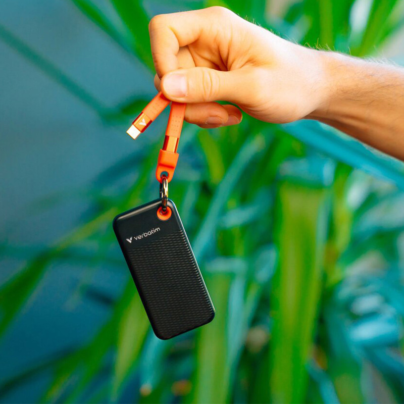 اس اس دی اکسترنال ورباتیم مدل Pocket ظرفیت 1 ترابایت رابط USB 3.2 Gen2