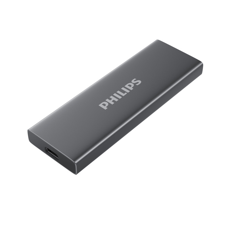 اس اس دی اکسترنال فیلیپس مدل FM61PS025S ظرفیت 256 گیگابایت رابط USB 3.2 Gen2