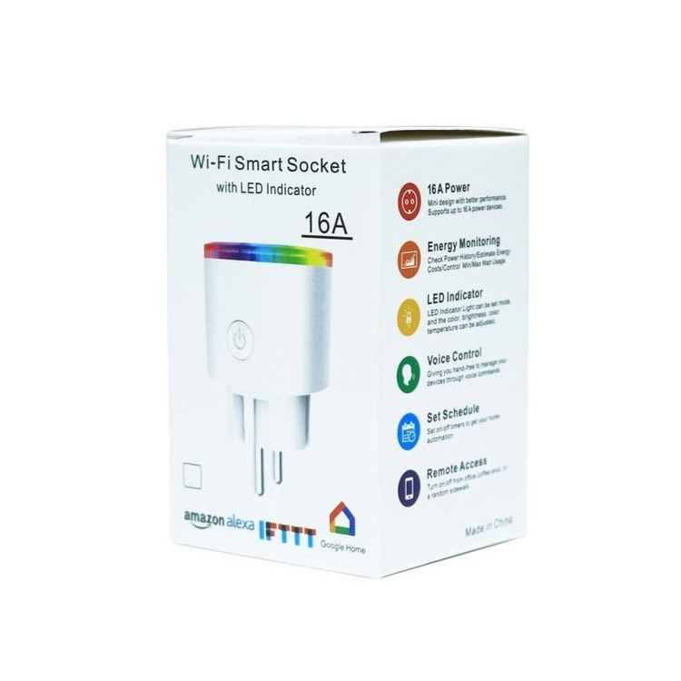 پریز برق هوشمند بی سیم مدل CTB-PLG01