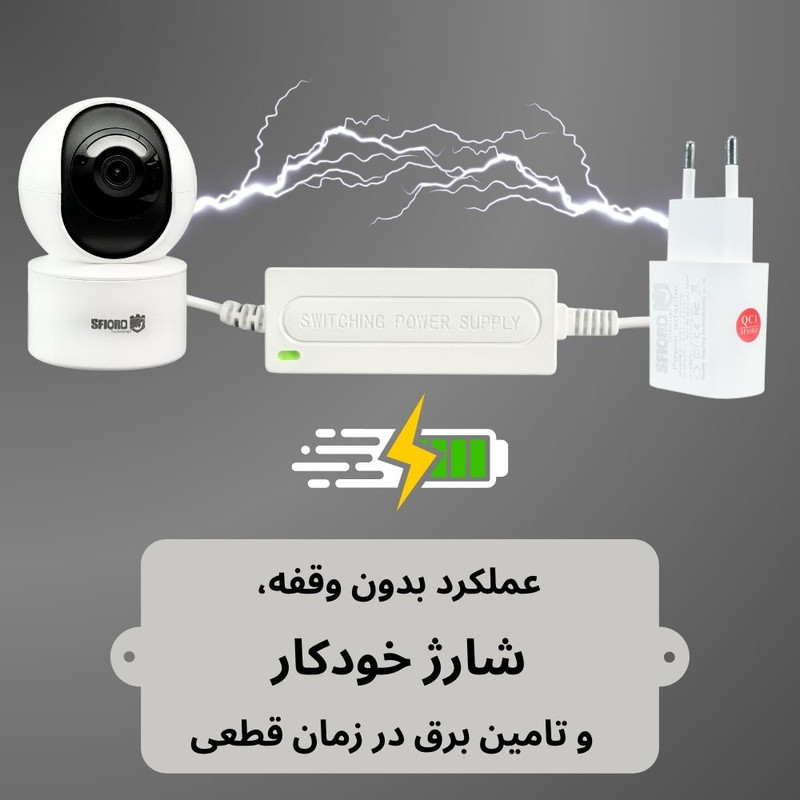 یو پی اس اسفیورد مدل U117 ظرفیت 5 ولت آمپر