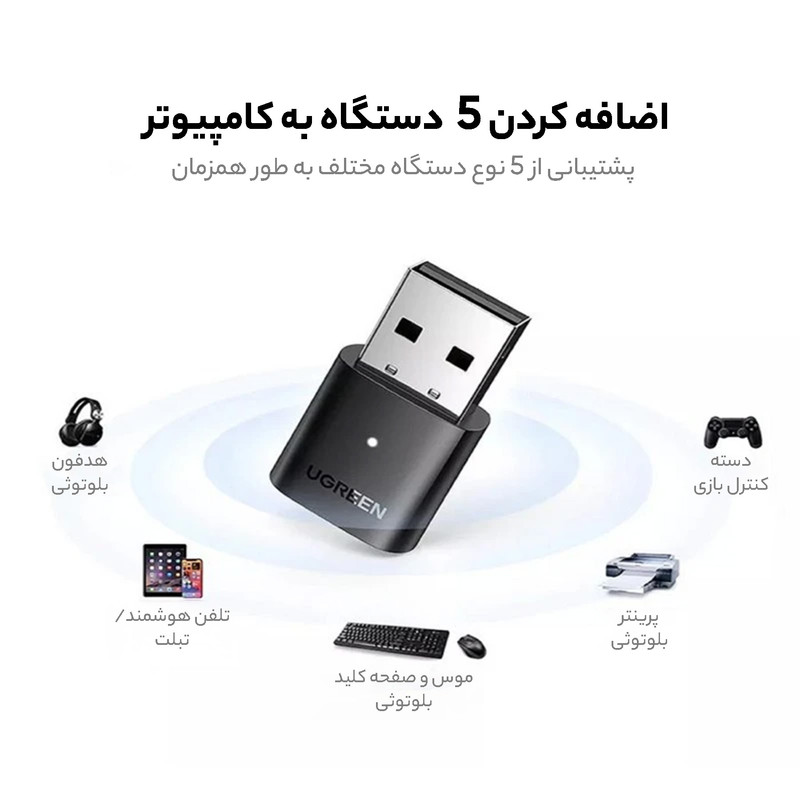 دانگل بلوتوث یوگرین مدل CM390 - 80889