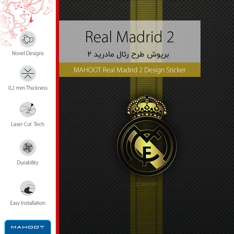 برچسب پوششی ماهوت مدل Real-Madrid-2-FullSkin مناسب برای گوشی موبایل سامسونگ Galaxy A30s