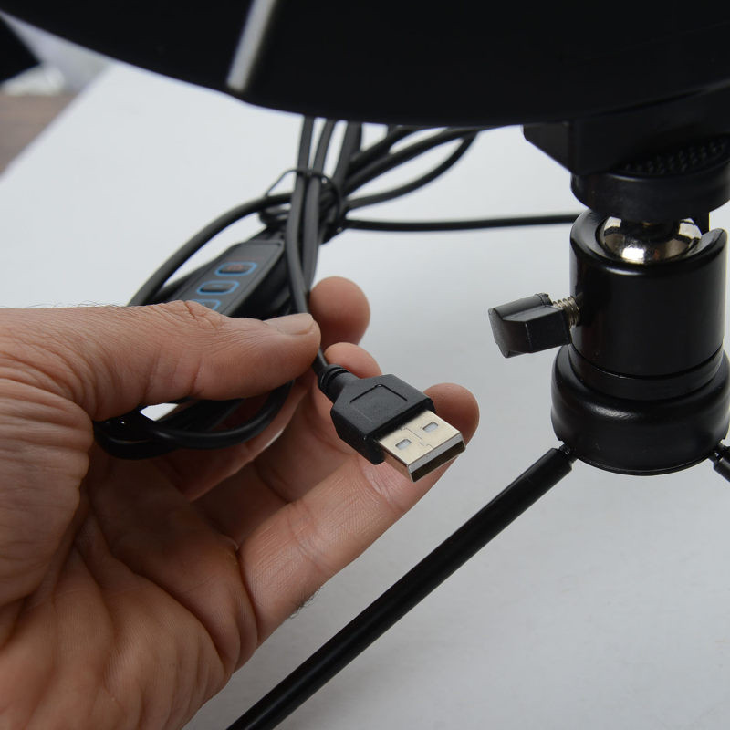 رینگ لایت مدل LJJ-33 RGB