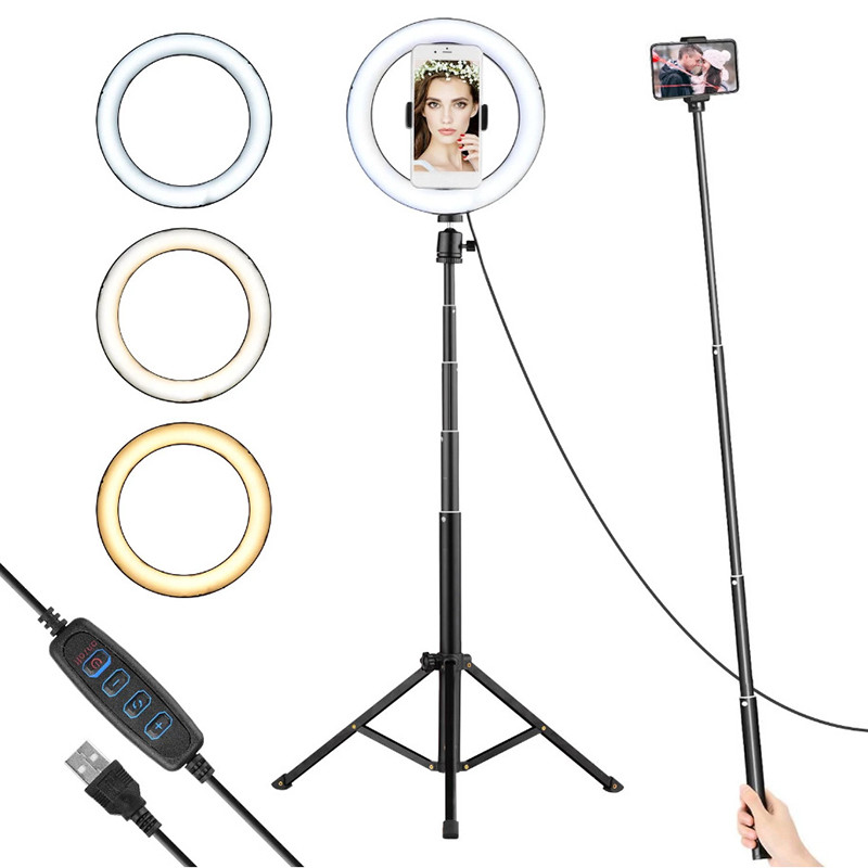 رینگ لایت مدل LJJ-33 RGB