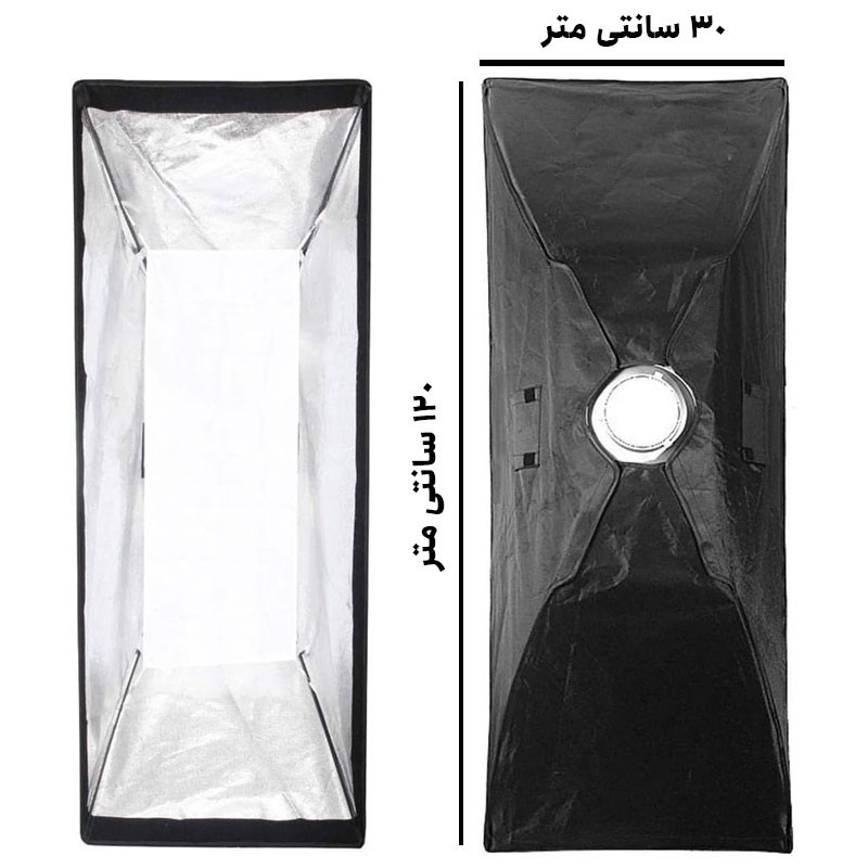 سافت باکس مدل Honeycomb Strip سایز 120x30 سانتی متر