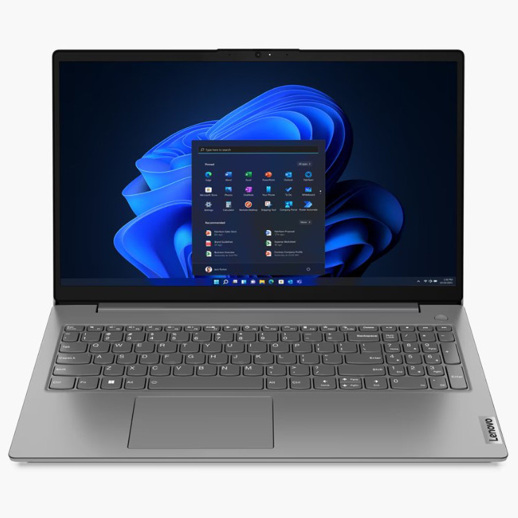 لپ‌تاپ لنوو مدل V15 G4 IRU با پردازنده Core i3-1315U، رم DDR4 8GB با فرکانس 3200MHz، حافظه SSD با ظرفیت 256GB، نمایشگر 15.6 اینچ TN با وضوح Full HD