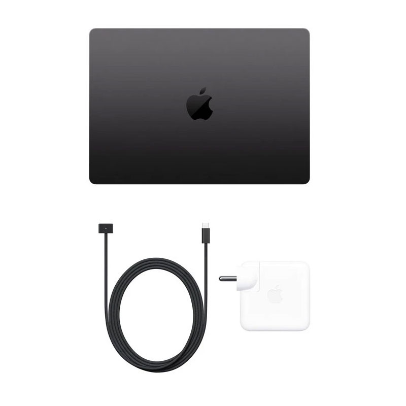 لپ‌تاپ 14.2 اینچی اپل مدل MacBook Pro MGDN4 2026 LLA، پردازنده M5 Pro با 15 هسته پردازشی و گرافیک یکپارچه 16 هسته‌ای، 24 گیگابایت رم، حافظه داخلی SSD با ظرفیت 1 ترابایت ، نمایشگر Liquid Retina Mini-LED با نرخ نوسازی 120 هرتز و 3 درگاه Thunderbolt 5.0