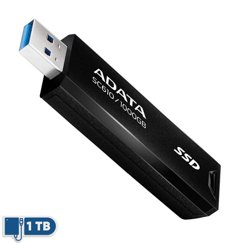 اس اس دی اکسترنال ای دیتا مدل SC610 ظرفیت 1 ترابایت رابط USB 3.2 Gen2
