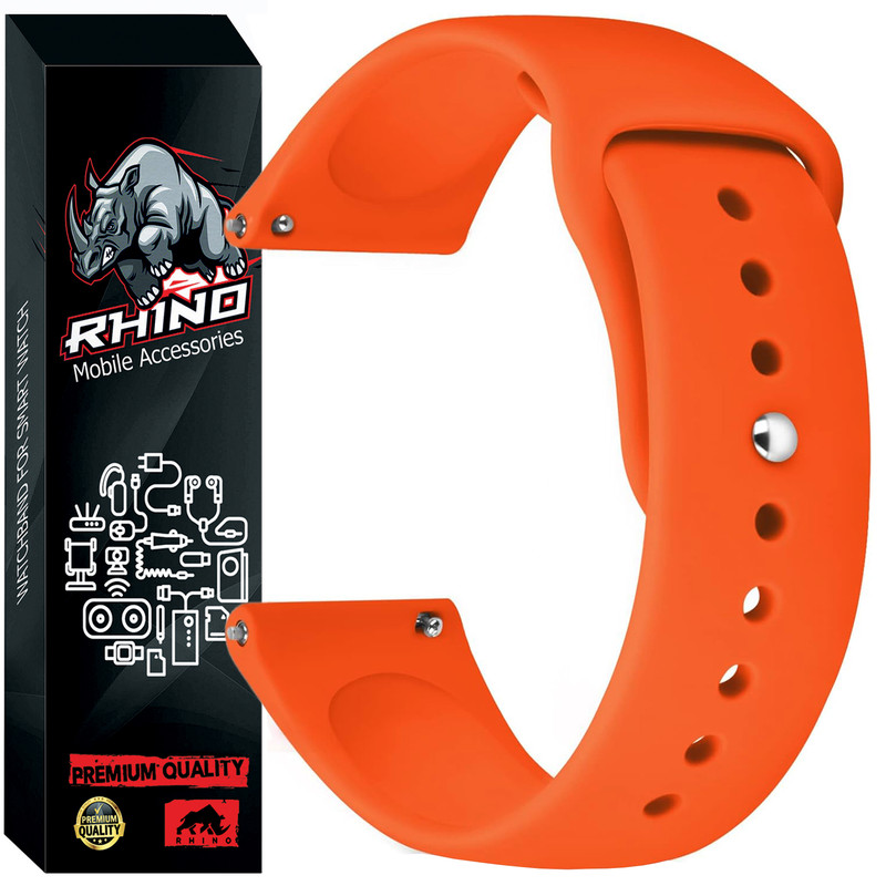 بند راینو مدل Silicone مناسب برای ساعت هوشمند شیائومی Redmi Watch 5 Active