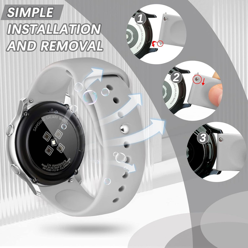 بند راینو مدل Silicone مناسب برای ساعت هوشمند شیائومی Redmi Watch 5 Active