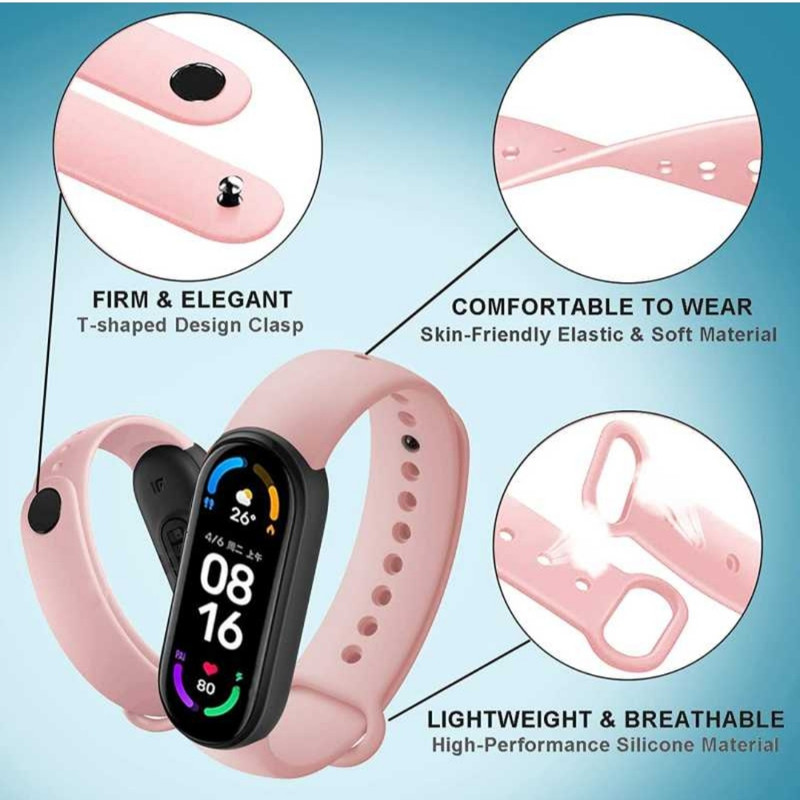 بند مدل Sport مناسب برای مچ بند هوشمند شیائومی Mi Band 5 / Mi band 6