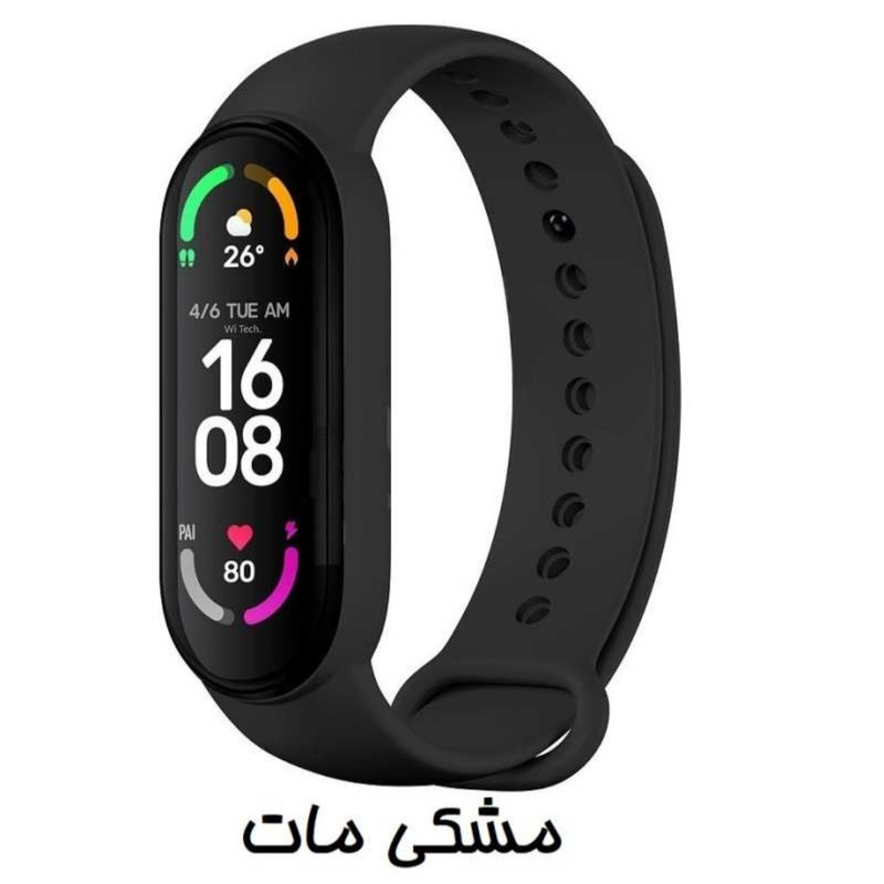 بند مدل Sport مناسب برای مچ بند هوشمند شیائومی Mi Band 5 / Mi band 6