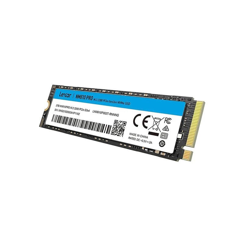 اس اس دی اینترنال PCIe Gen3 x4 لکسار مدل NM610 PRO ظرفیت 1 ترابایت