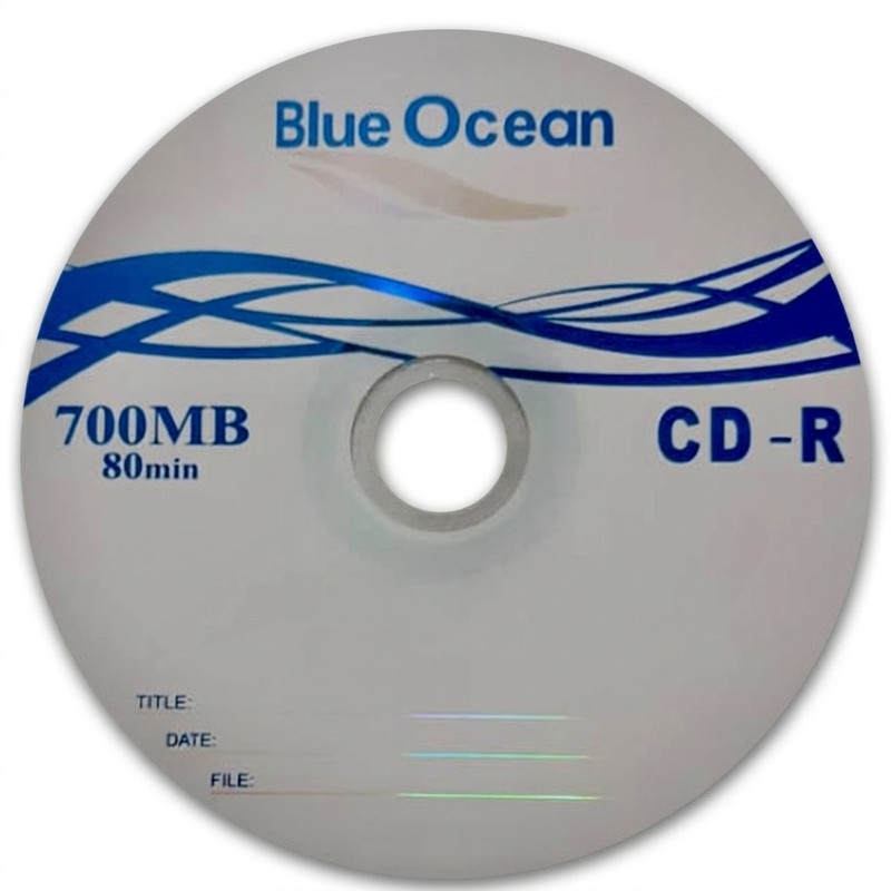 سی دی خام مدل Blue Ocean بسته 50 عددی