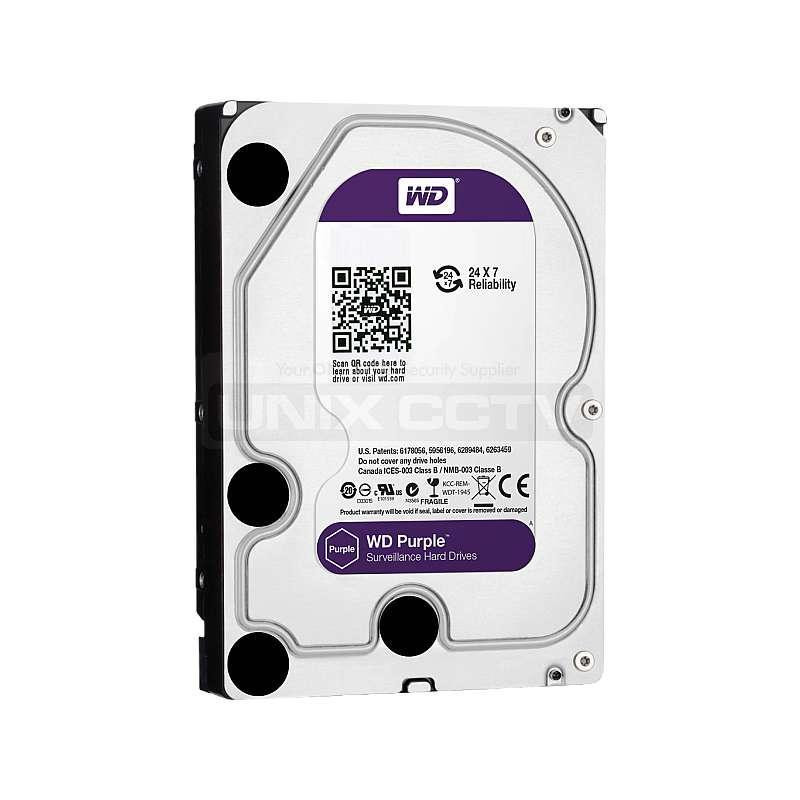 هارددیسک اینترنال وسترن دیجیتال مدل Purple WD10PURX ظرفیت 1 ترابایت