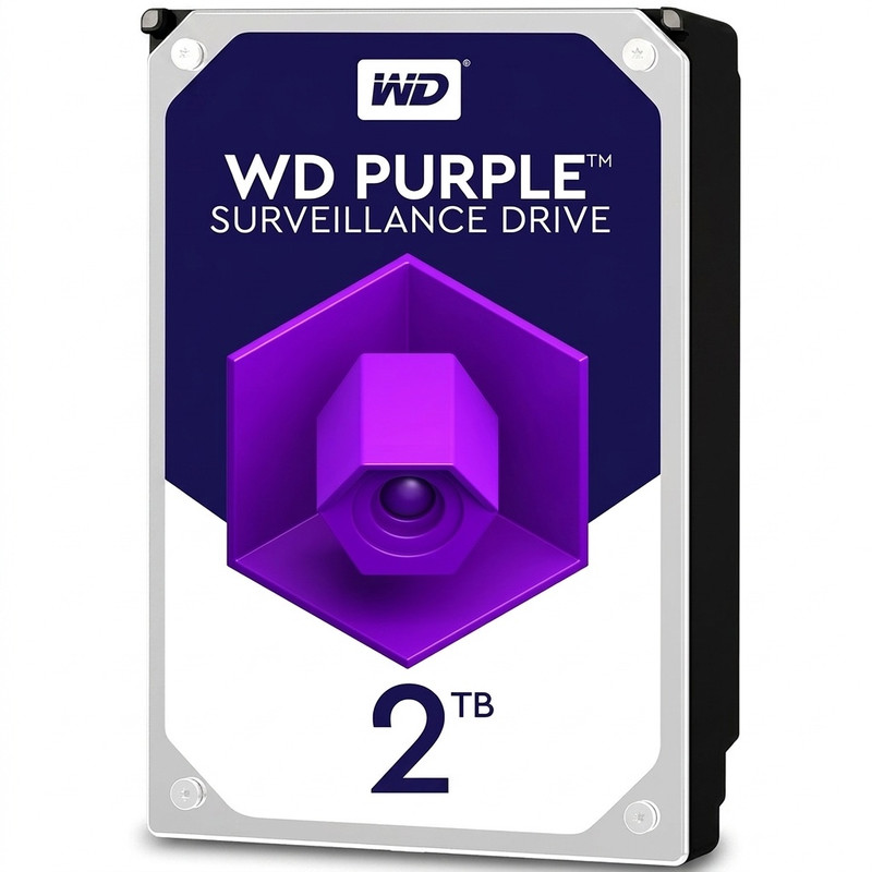 هارددیسک اینترنال وسترن دیجیتال مدل Purple WD20PURZ ظرفیت 2 ترابایت